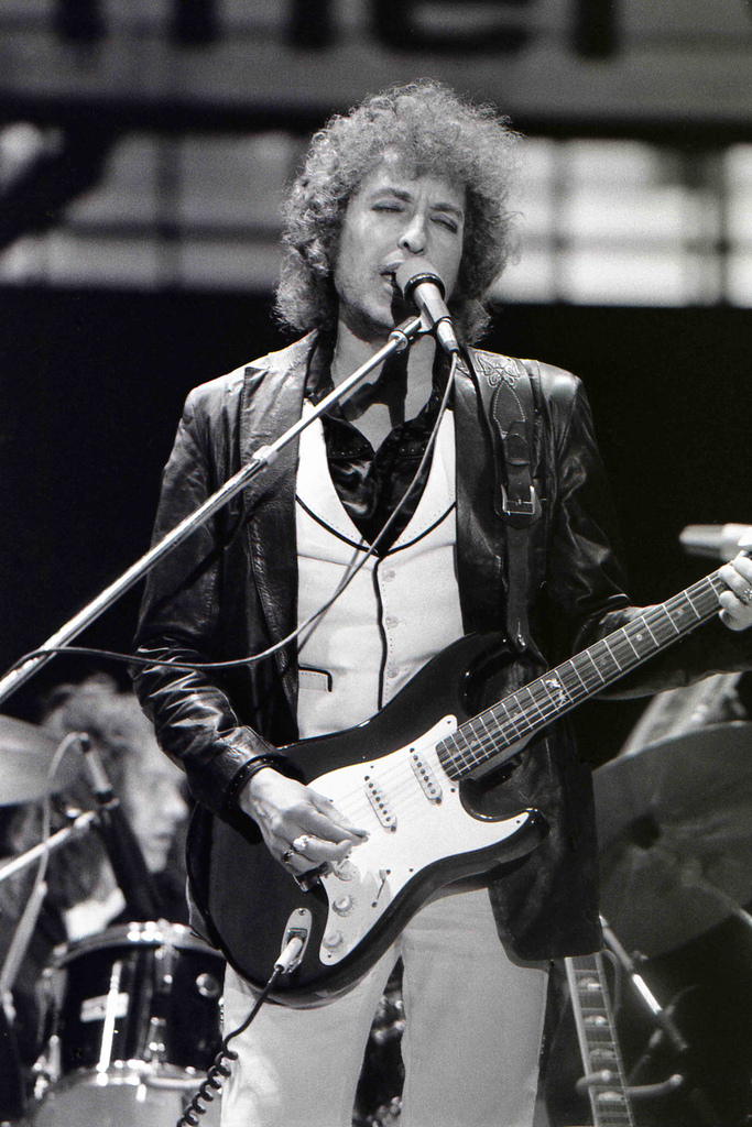 Bob Dylan in Rotterdam Netherlands, 1978
