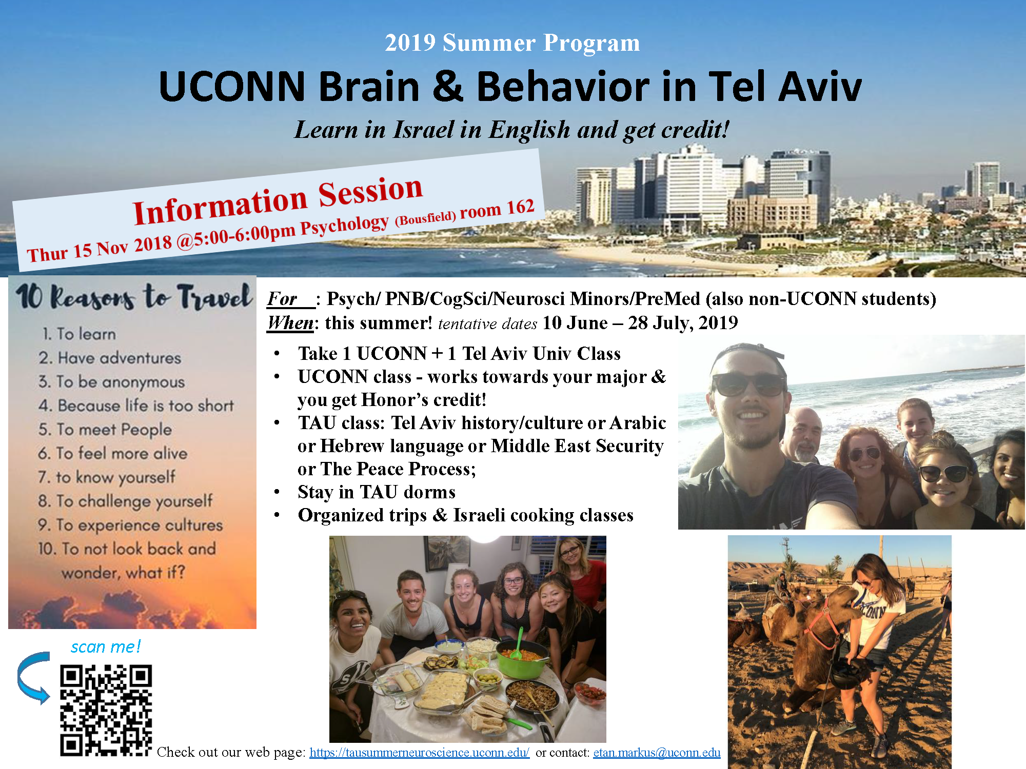 UConn TAU Class Summer 19