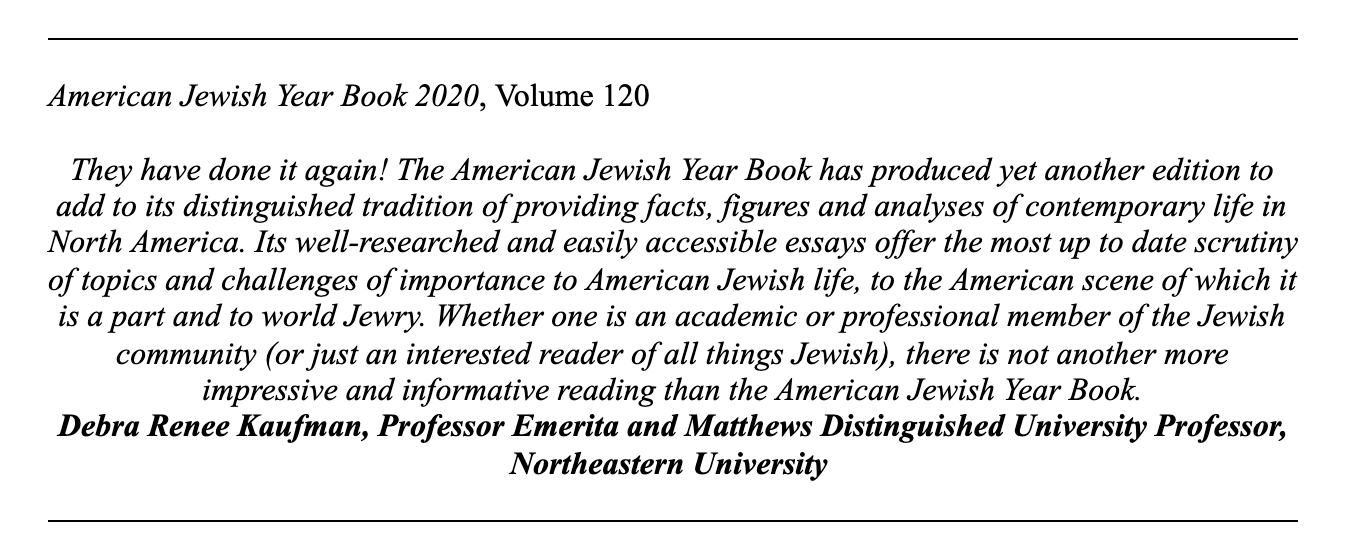 2020 Kaufman